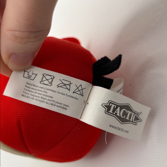 Red Angry Birds Plush Toy 2012 by Tactic Rovio Small Size - Picture 5 of 10